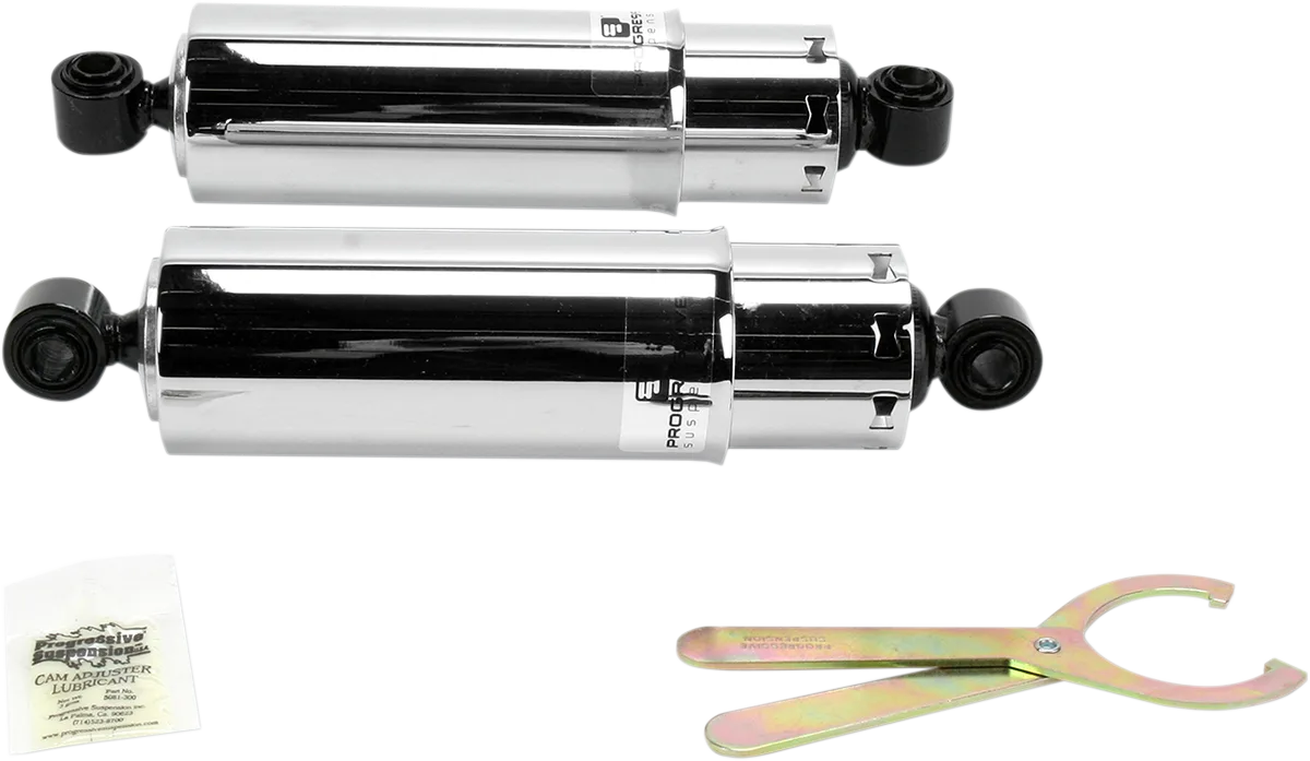 412 Series Shocks — Chrome