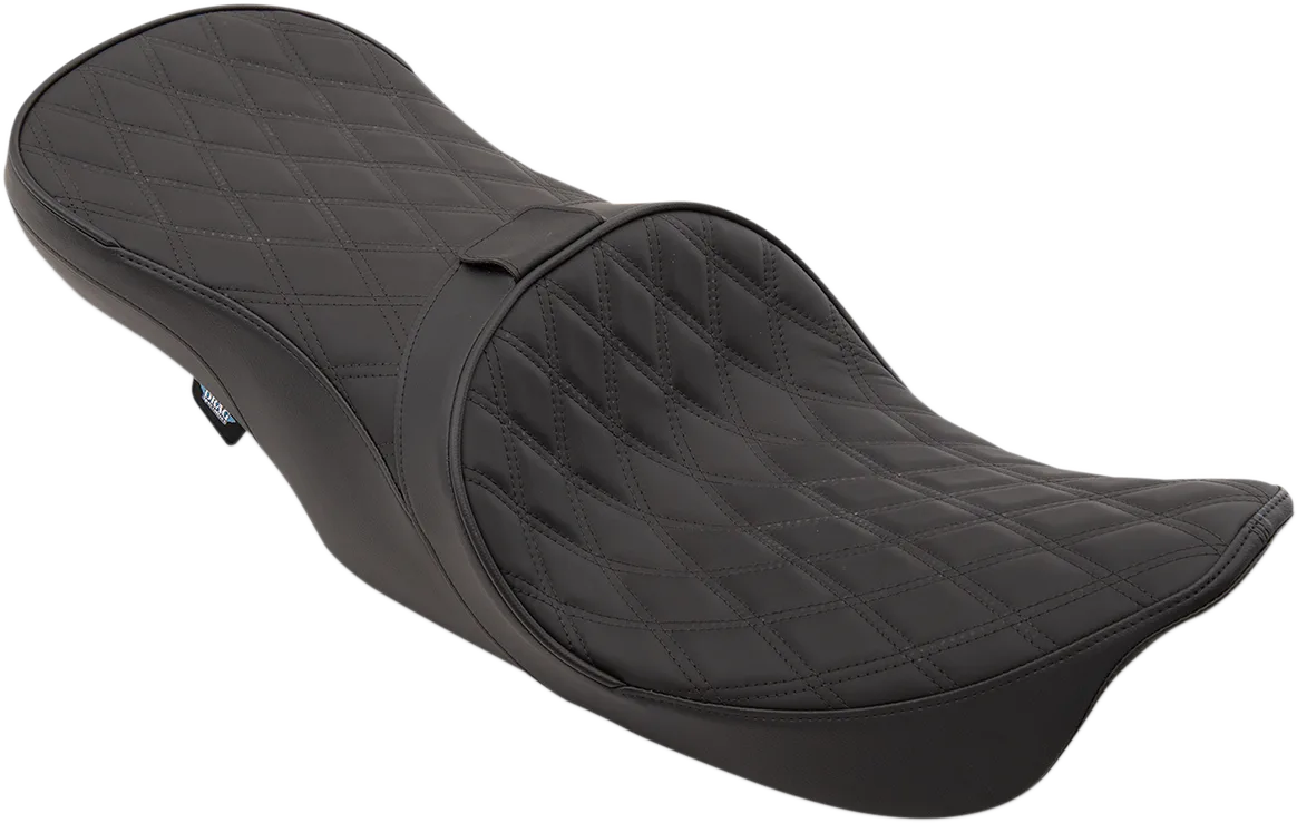 Forward Positioned 2-Up Low Profile Touring Leather Seat