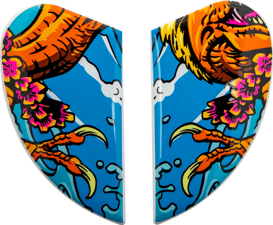 Airform™ Helmet Side Plates — Dino Fury