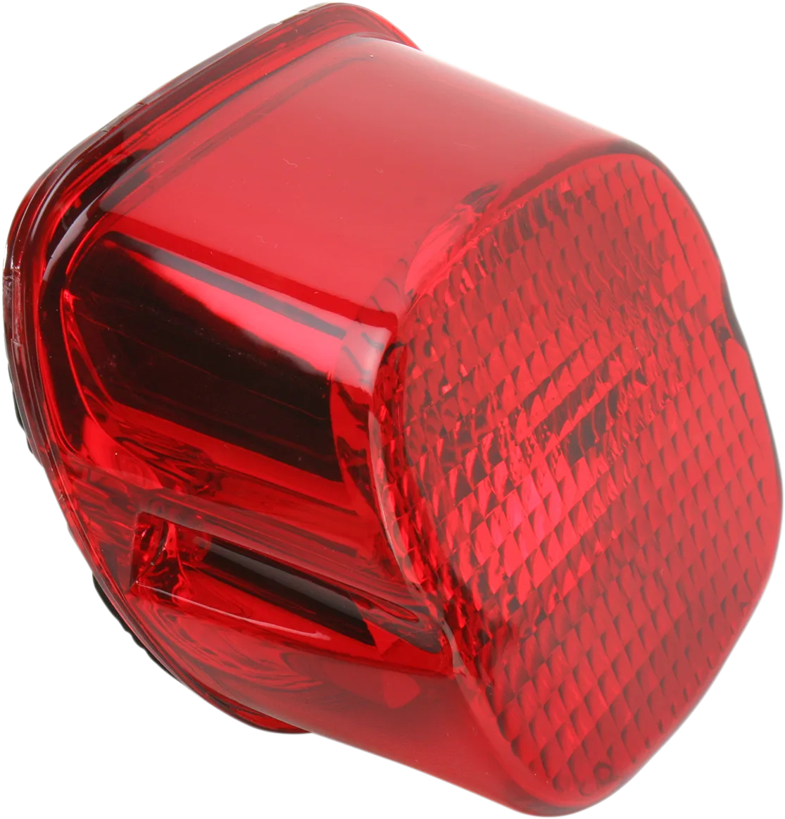 Laydown Taillight Lens with Bottom Tag Lens
