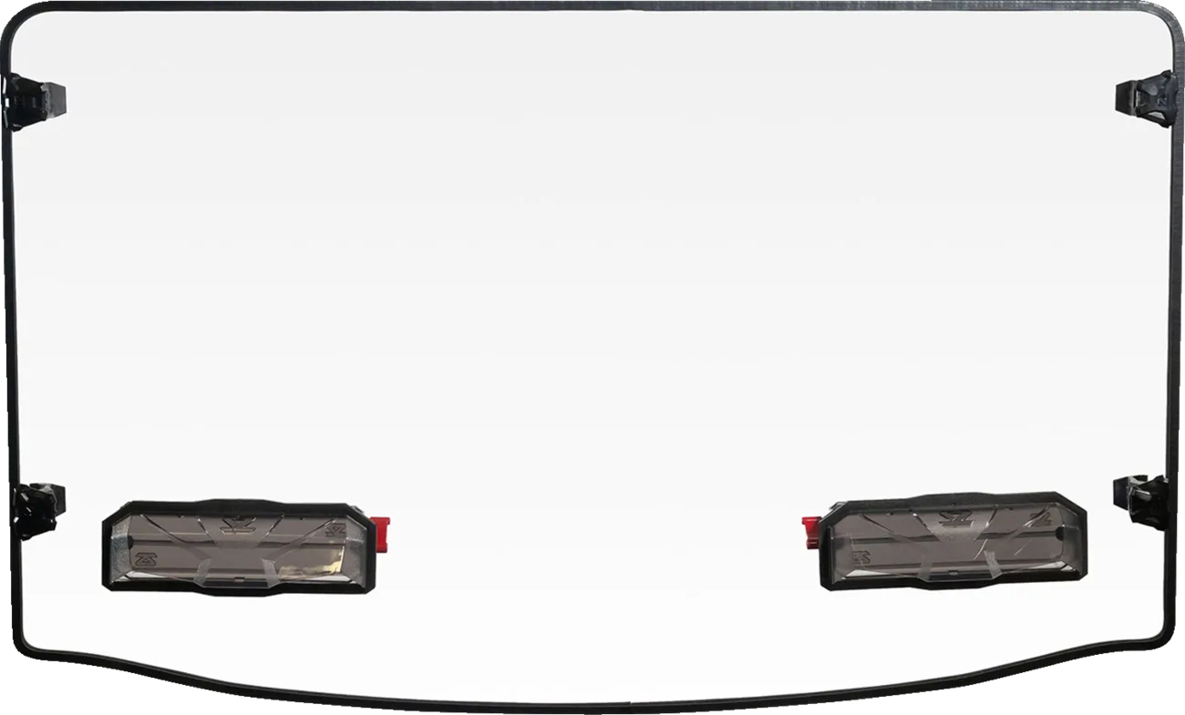 Tool-less Versa-Vent Windshield