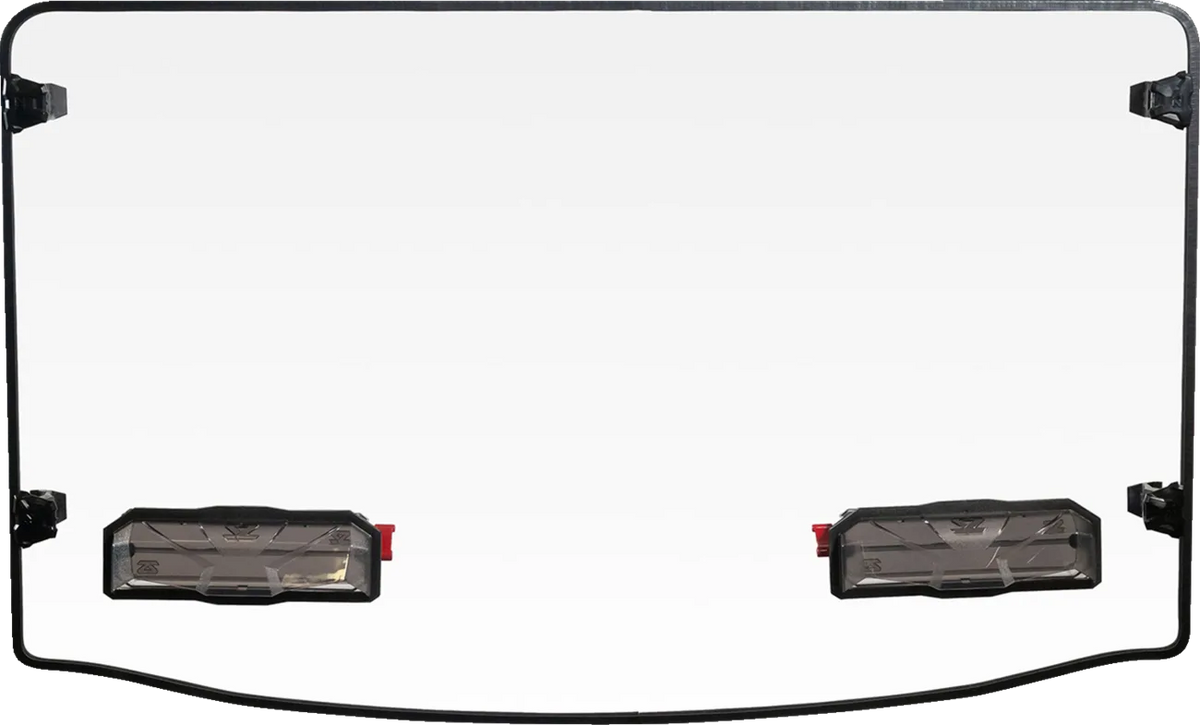 Tool-less Versa-Vent Windshield