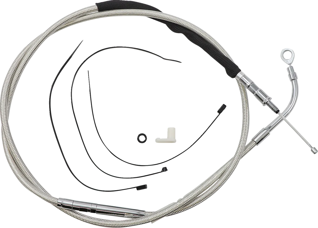 High-Efficiency Polished Stainless Clutch Cable