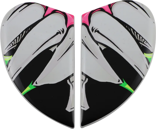 Airframe Pro™ Helmet Side Plates — Beastie Bunny