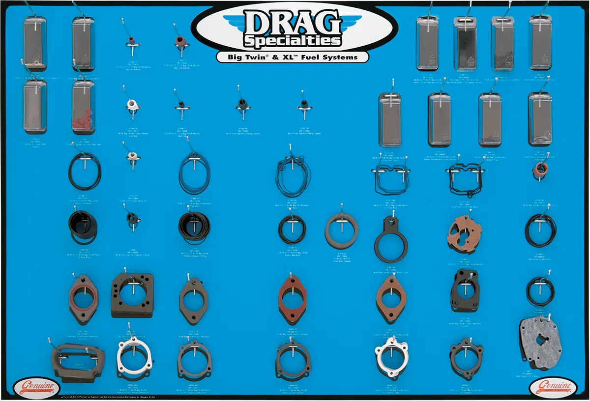 Twin Cam Gasket, Seal, and O-Ring Display
