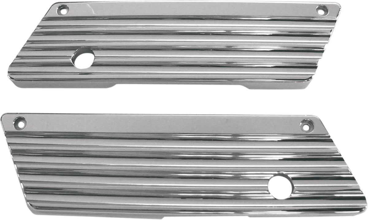 Finned Saddlebag Latch Covers