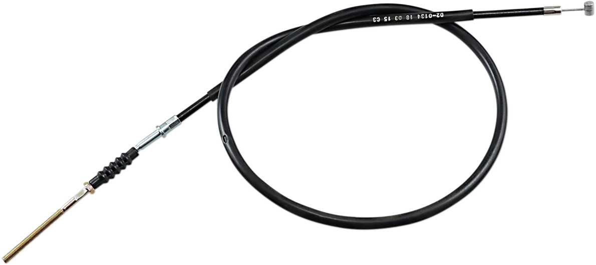 Black Vinyl Brake Cable