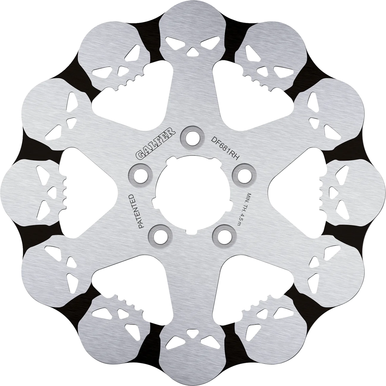 Skull Brake Rotor