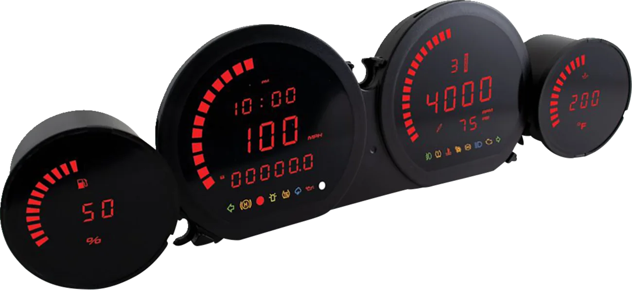HD-03L Four-Piece LED Gauge Kit