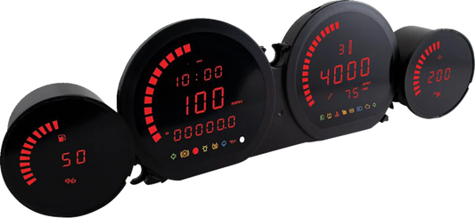 HD-03L Four-Piece LED Gauge Kit