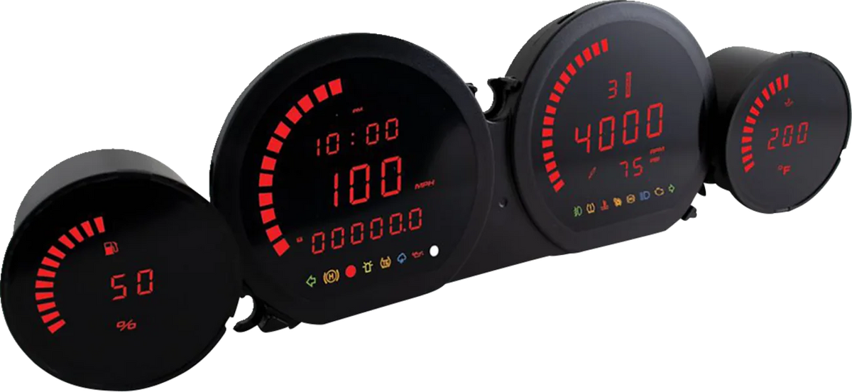 HD-03L Four-Piece LED Gauge Kit