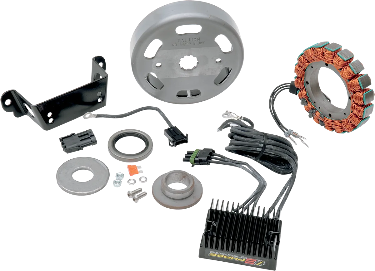 40A 3-Phase Charging System with Vented Rotor