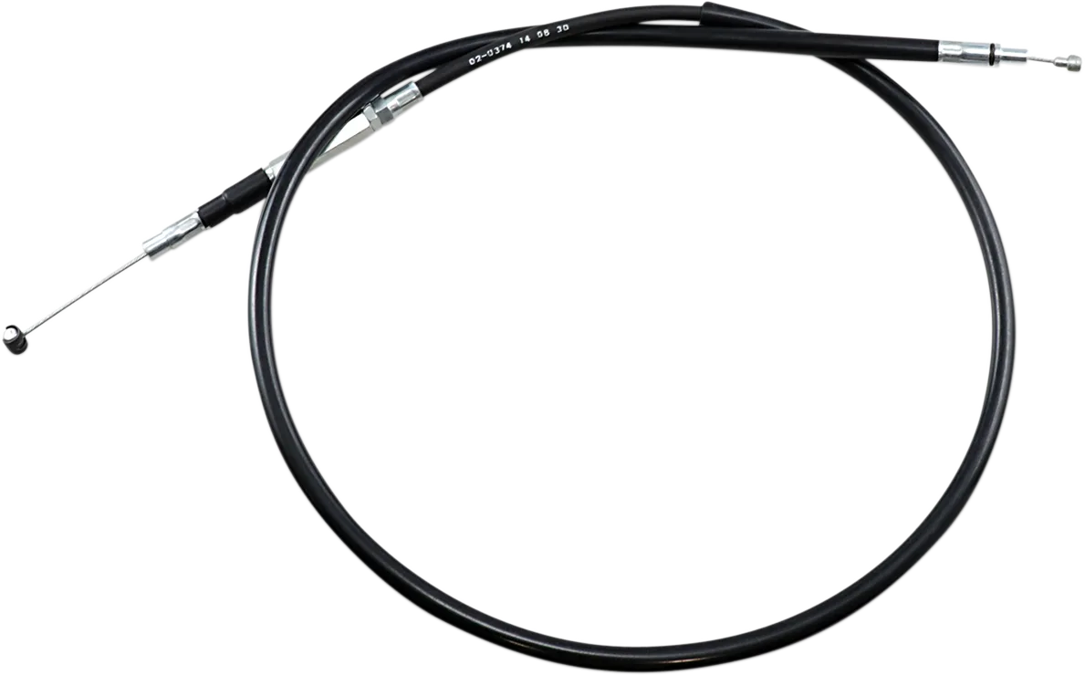 Black Vinyl Clutch Cable