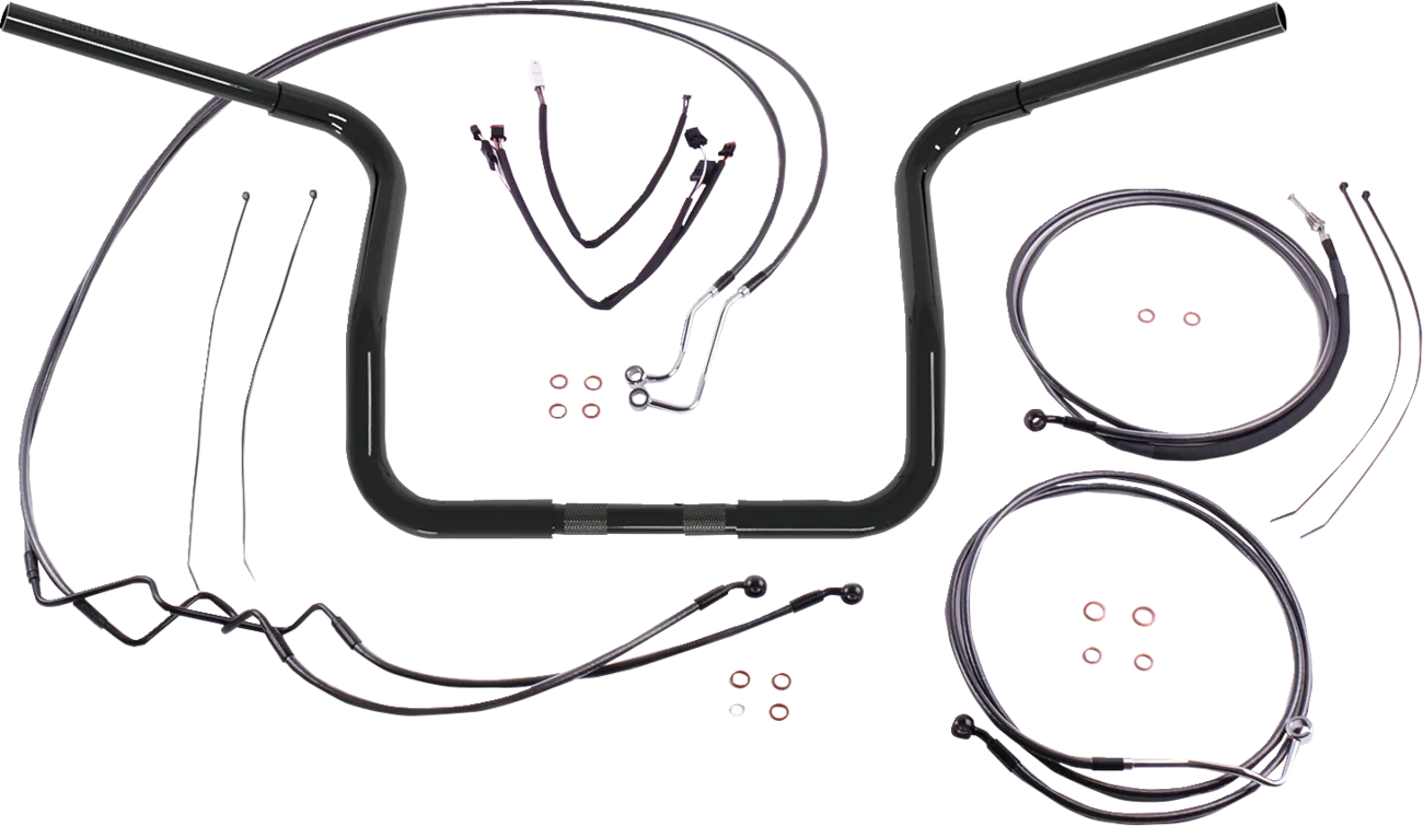 1-1/4" Caliber Handlebar Installation Kit — Bagger/Installation Kit