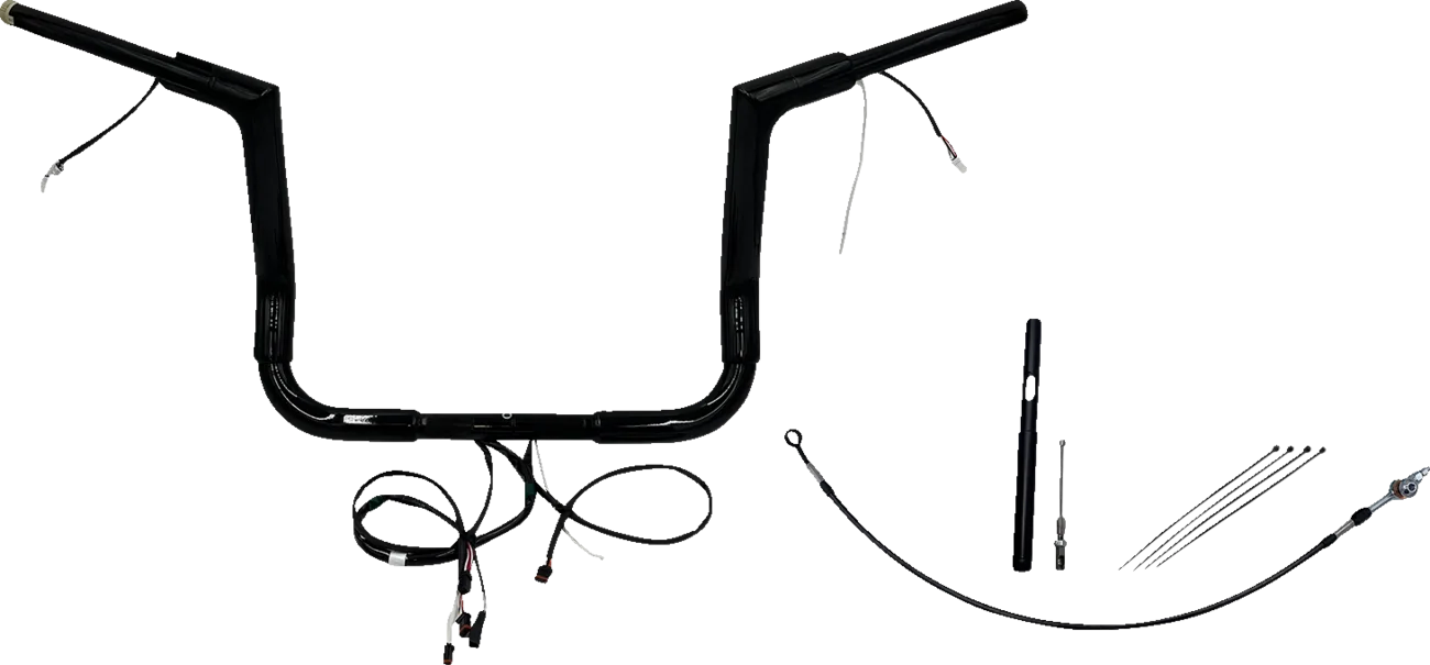 EZ Install Wired 1-1/2" Flat Top Handlebar Kit