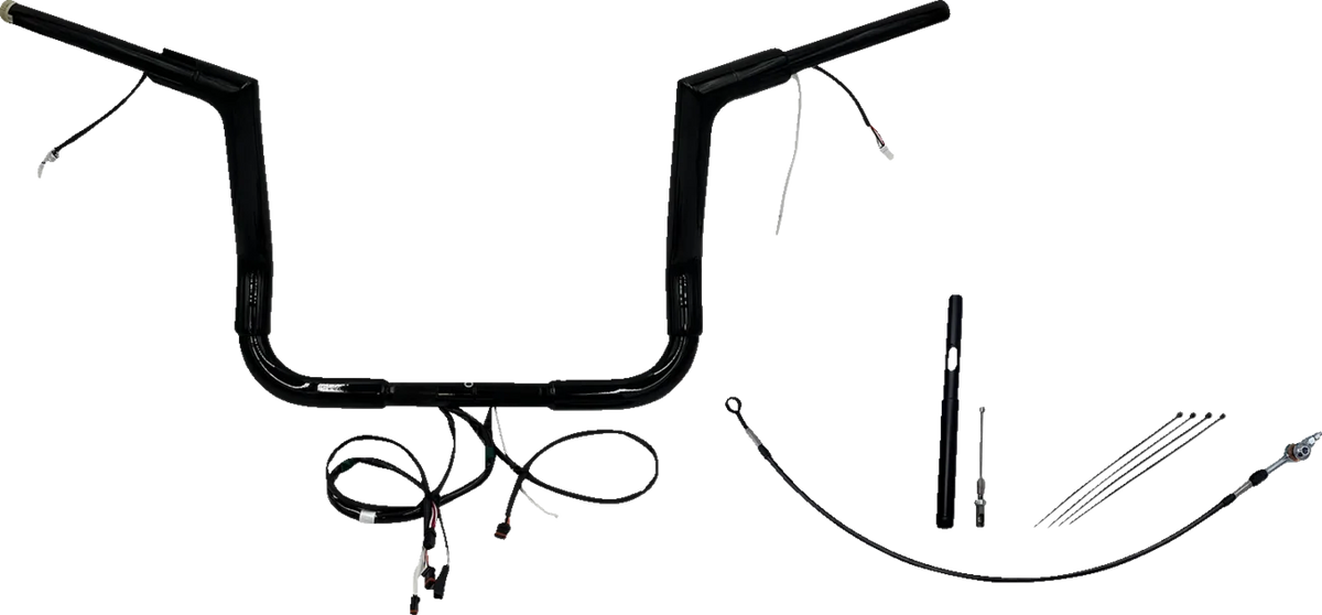 EZ Install Wired 1-1/2" Flat Top Handlebar Kit