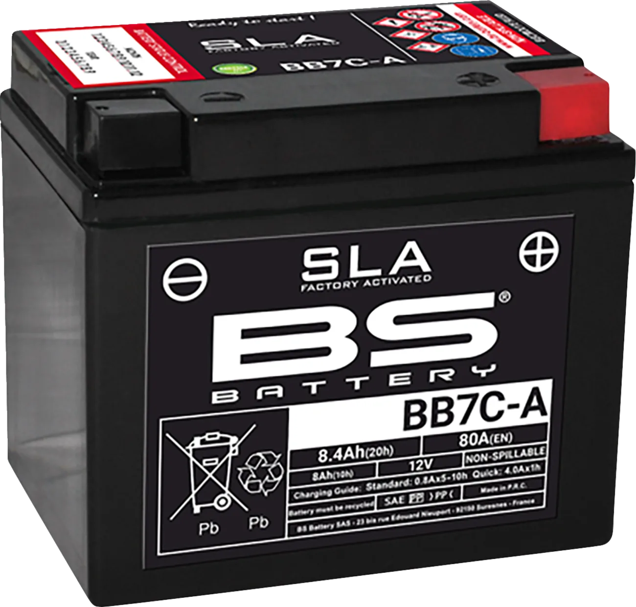 SLA Factory- Activated AGM Maintenance-Free Battery