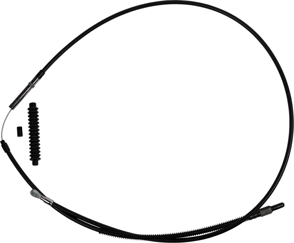 High-Efficiency Black Vinyl Clutch Cable