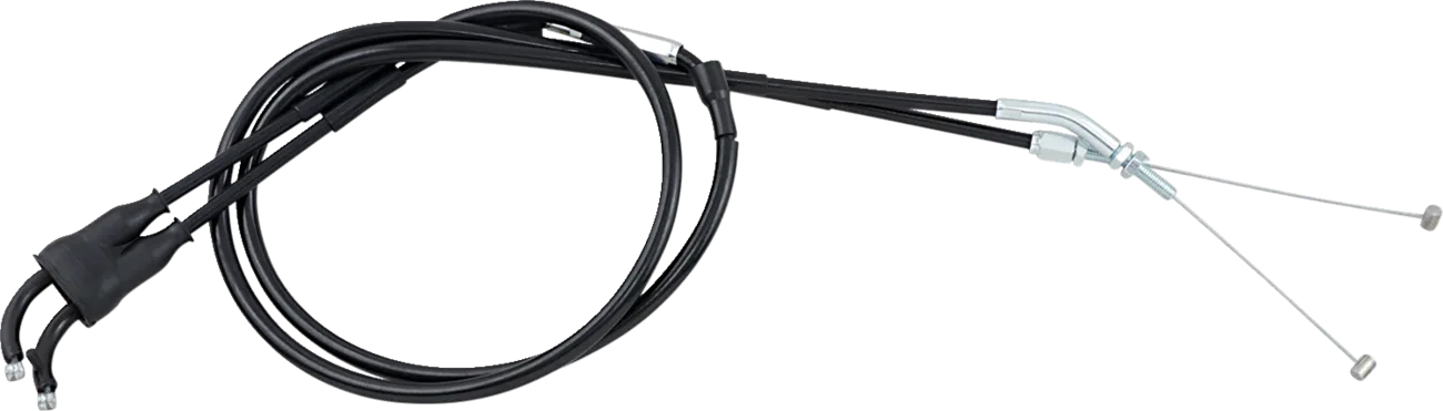 Black Vinyl Throttle Cable