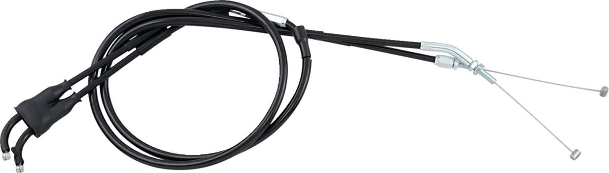 Black Vinyl Throttle Cable