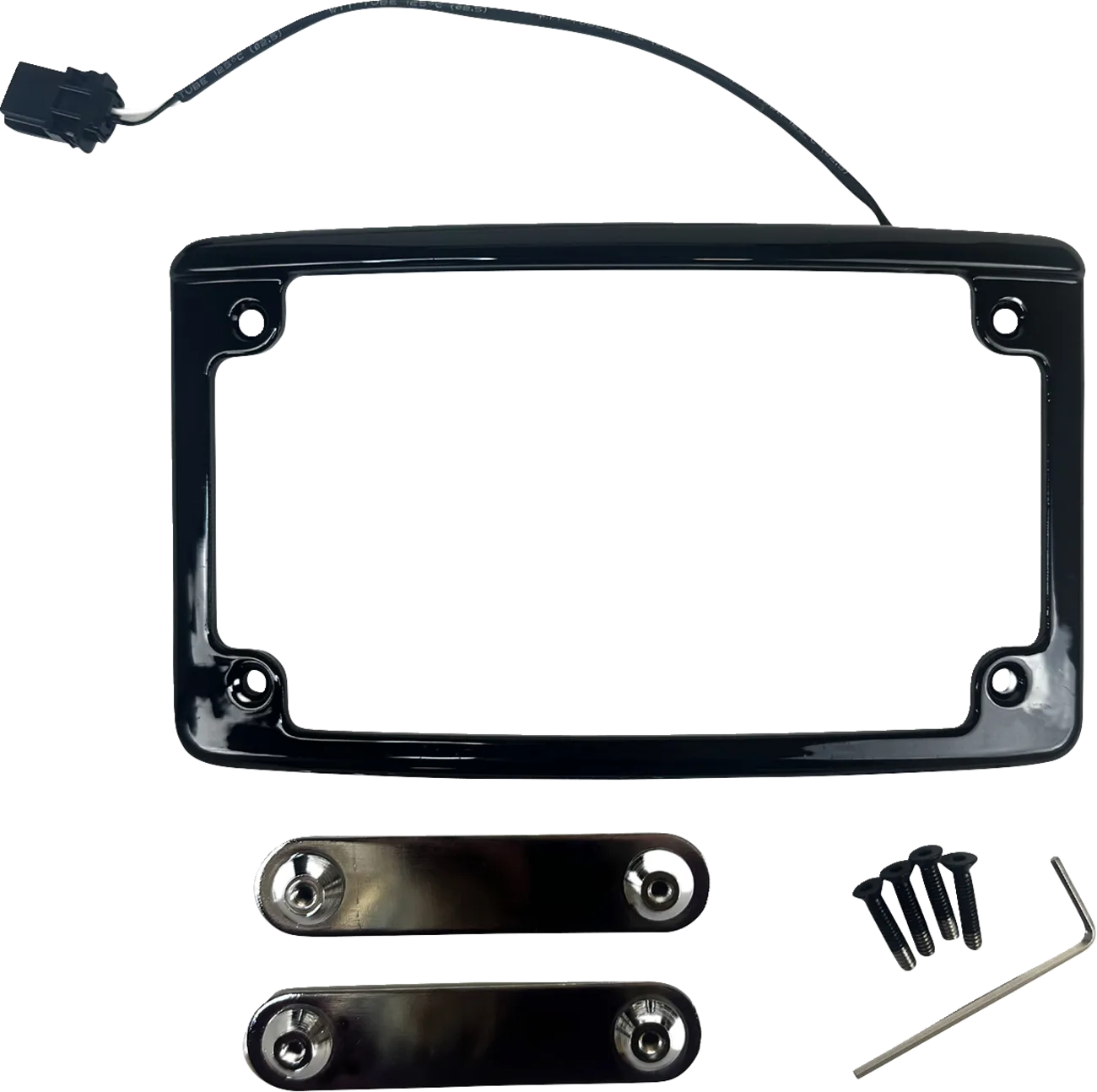 Illuminated Radius License Plate Frame