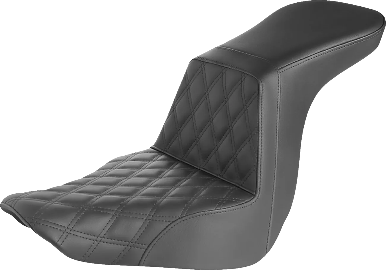 Step-Up Seat — Front Lattice Stitch