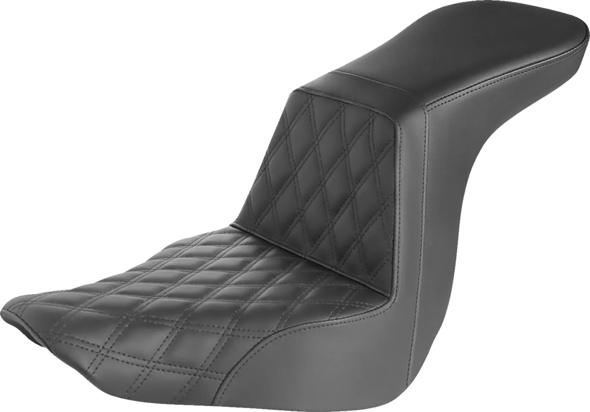 Step-Up Seat — Front Lattice Stitch