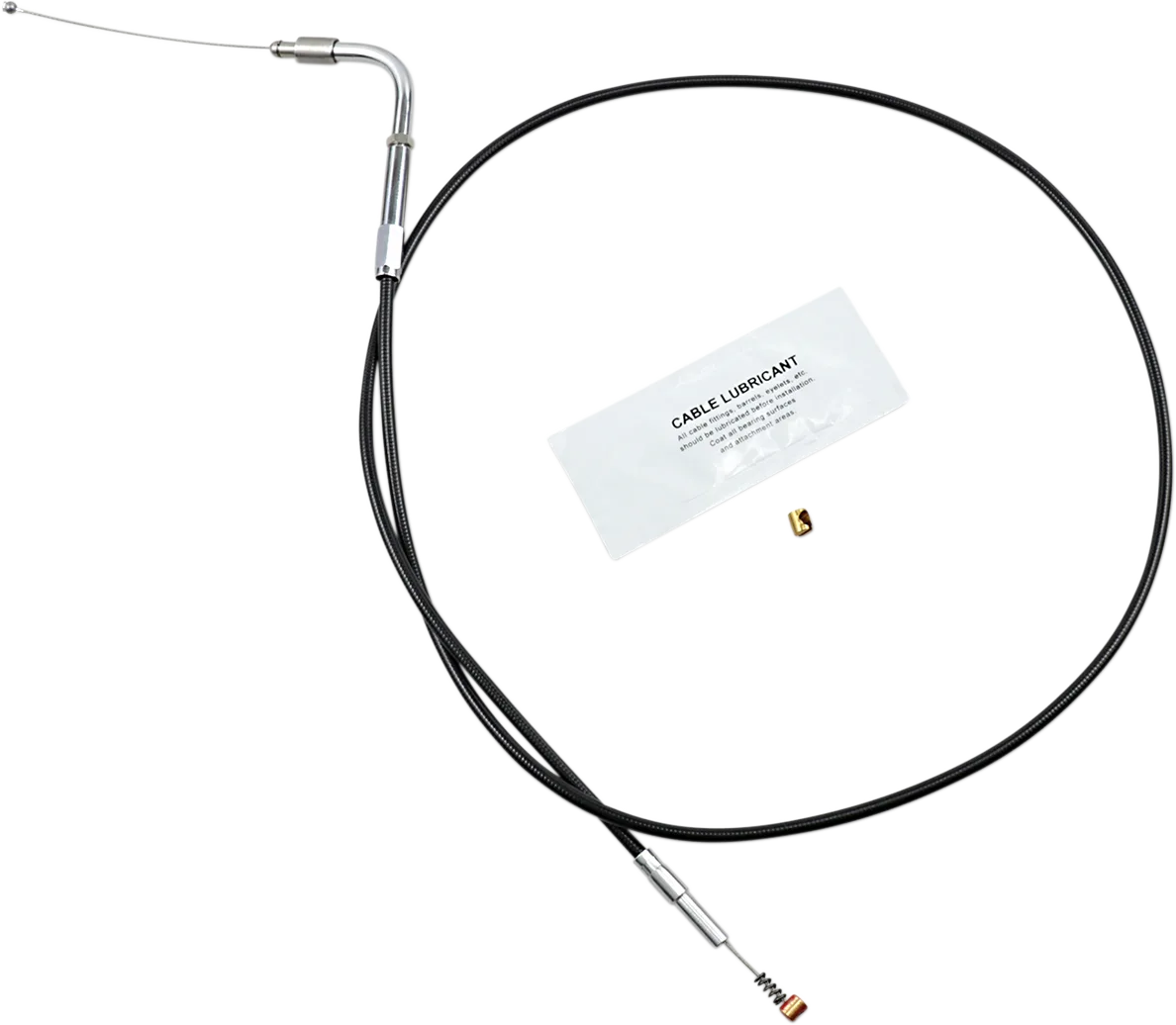 Black Vinyl Throttle/Idle Cable