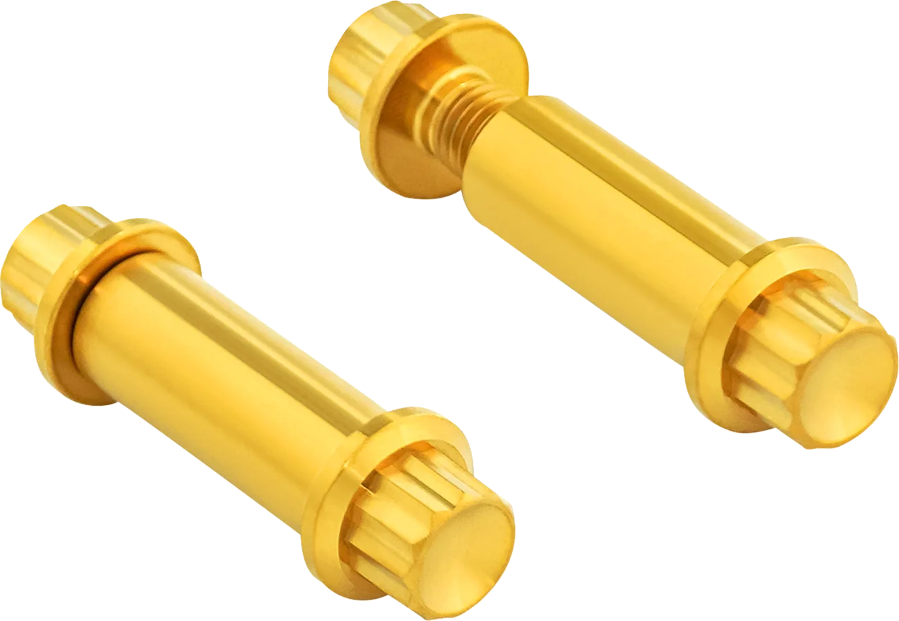 Foot Peg Titanium 12-Point Bolt Kit
