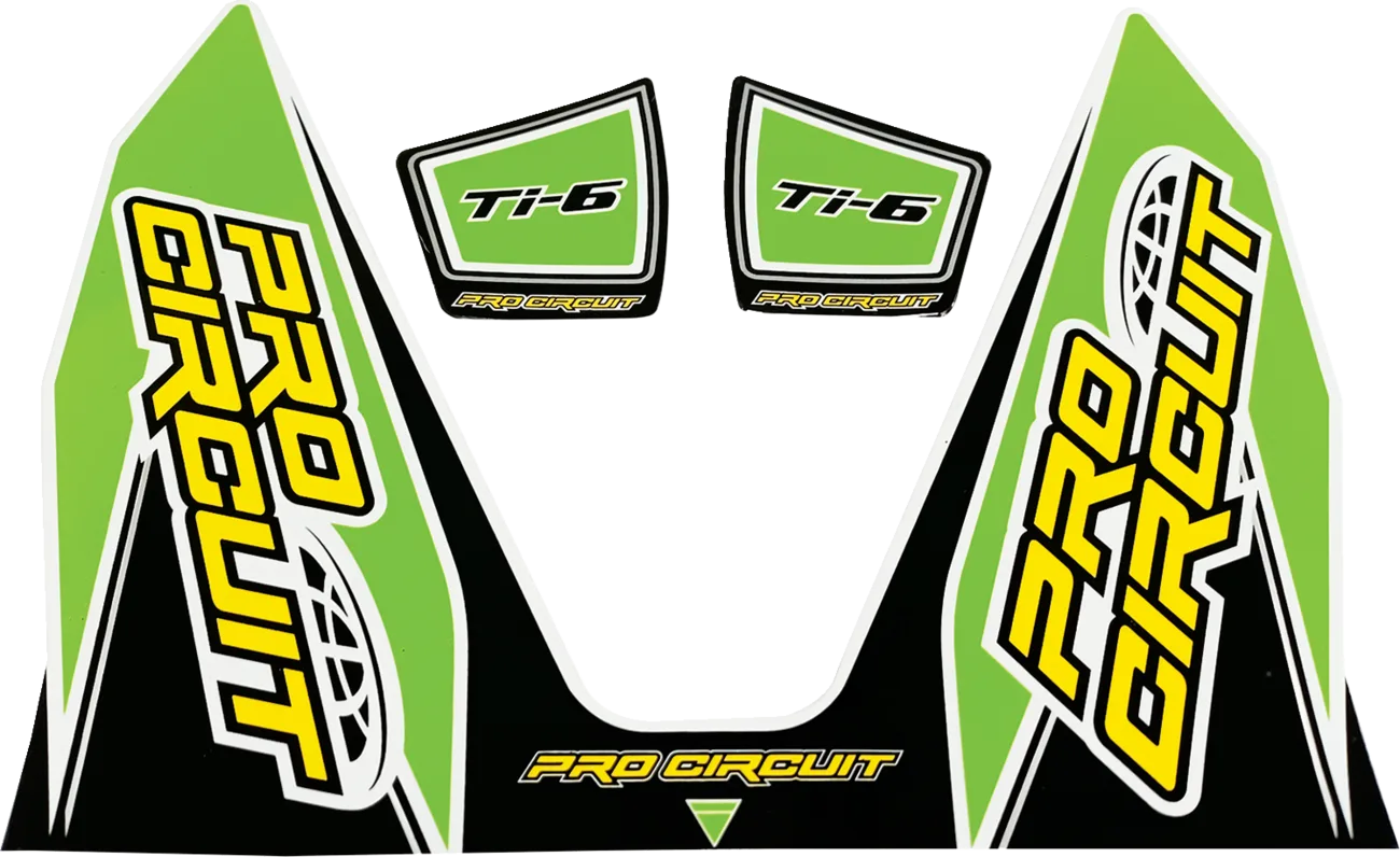 Ti-6 Exhaust Decals