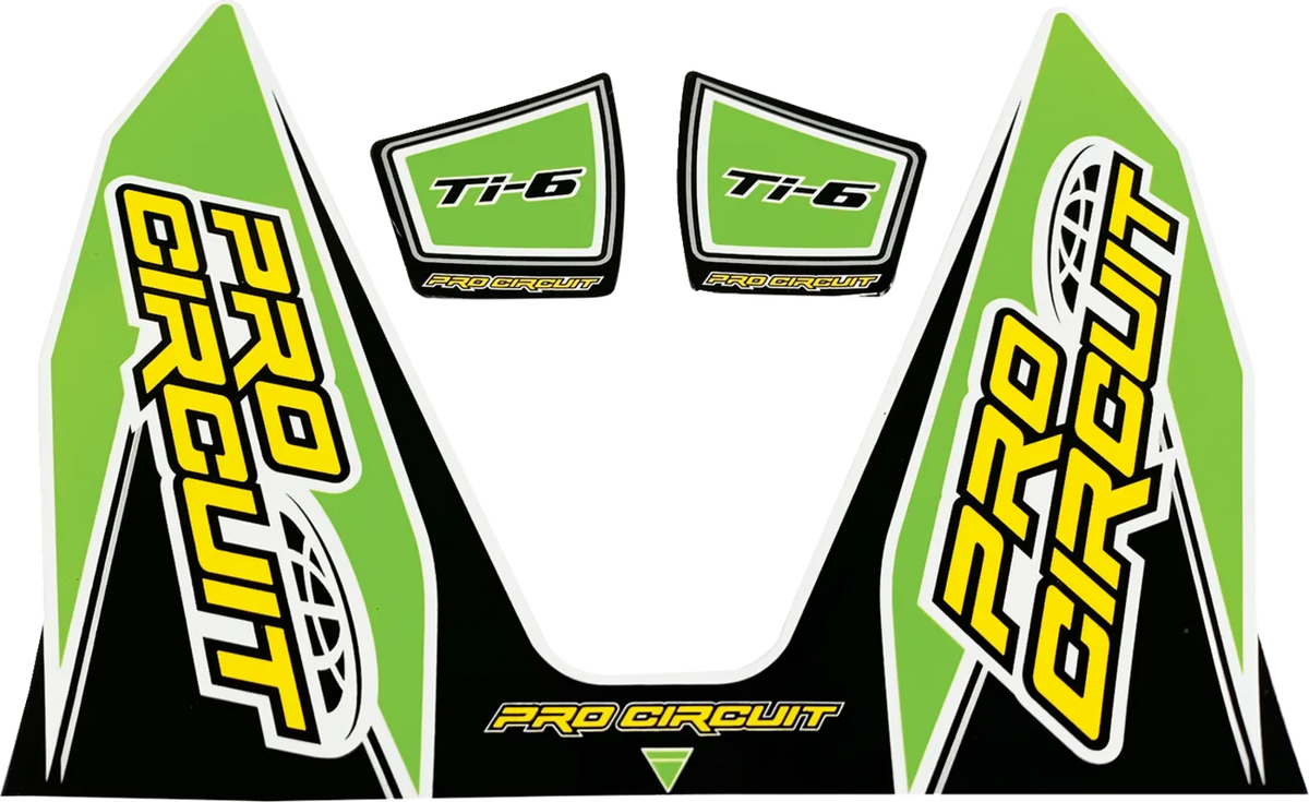 Ti-6 Exhaust Decals