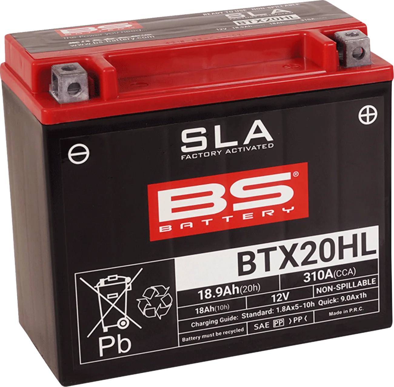 SLA Factory- Activated AGM Maintenance-Free Battery