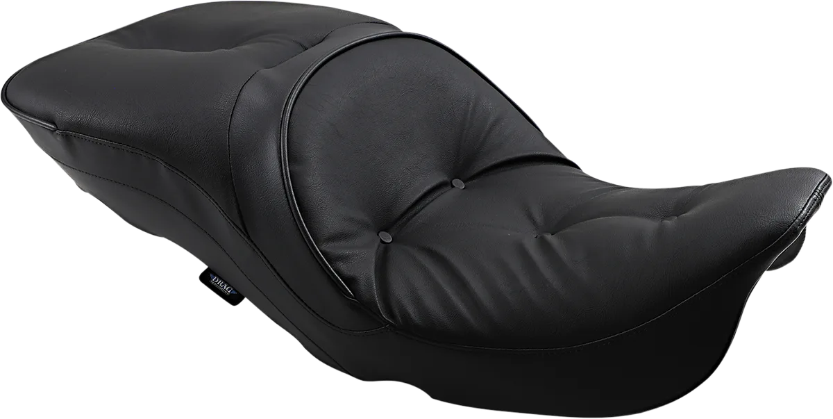 Backrest Compatible 2-Up Leather Touring Seat — Pillow