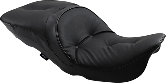 Backrest Compatible 2-Up Leather Touring Seat — Pillow