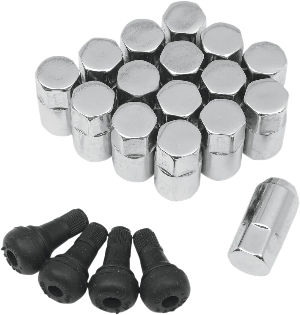 Replacement ATV/UTV Wheel Lug Nuts with Valve Stems