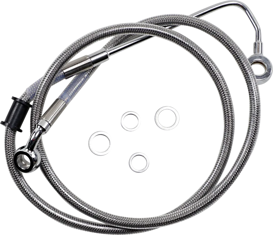 Extended Length Stainless Steel Brake Line