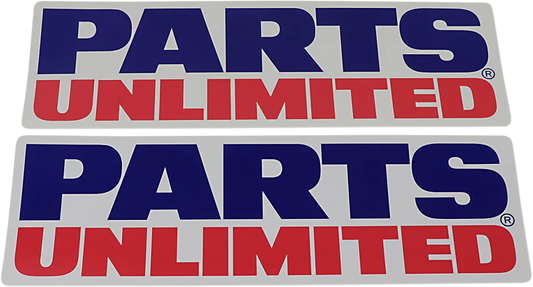 Parts Unlimited Decals — Trailer