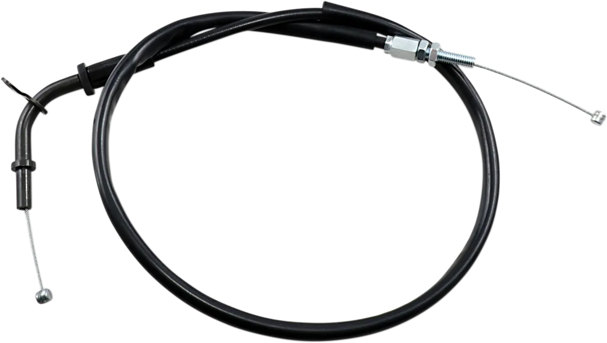 Black Vinyl Throttle Cable