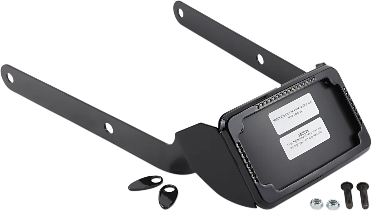 Curved License Plate Relocation Kit