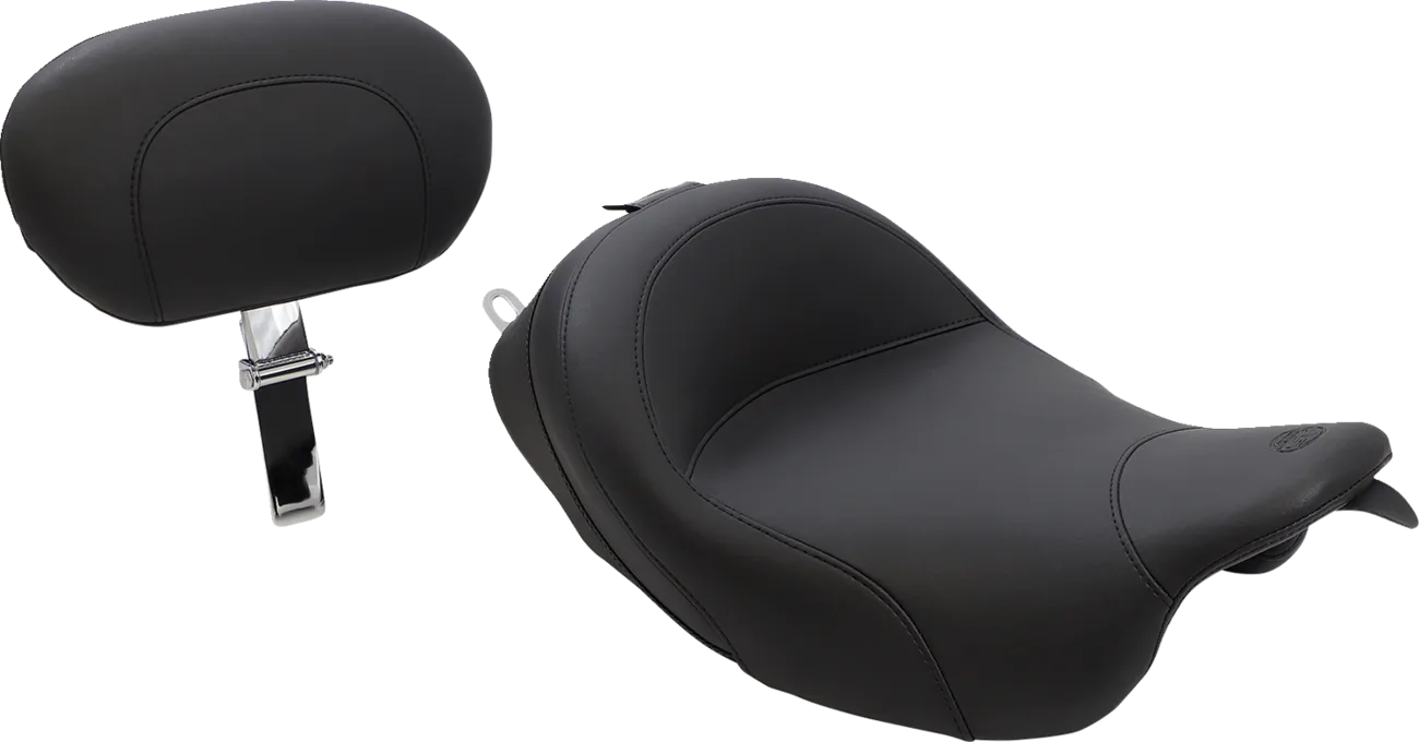 Wide Solo Seat with Removable Backrest