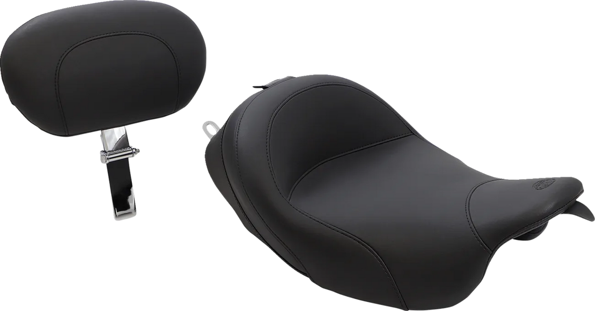 Wide Solo Seat with Removable Backrest