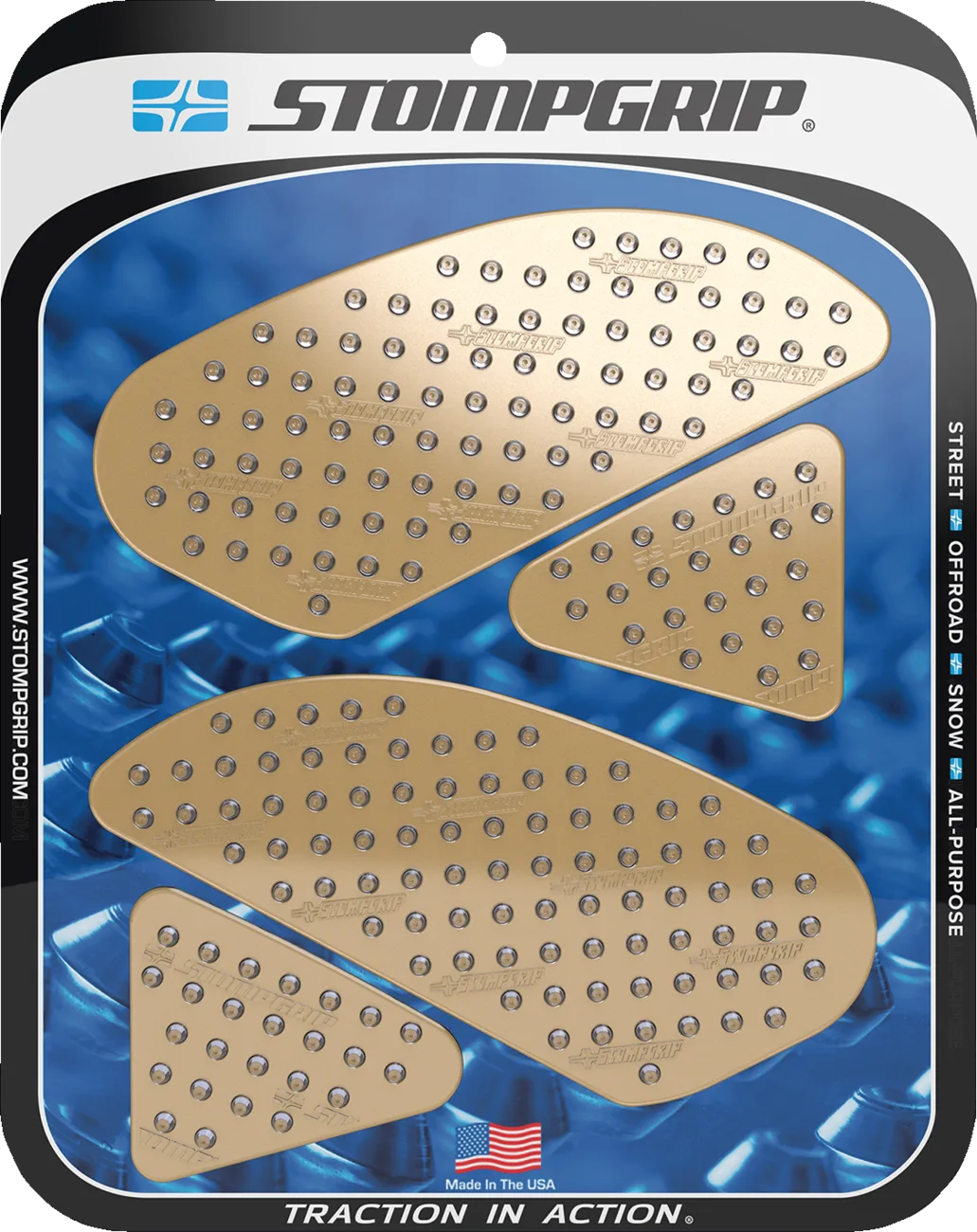 Volcano Profile Traction Pad Tank Grips