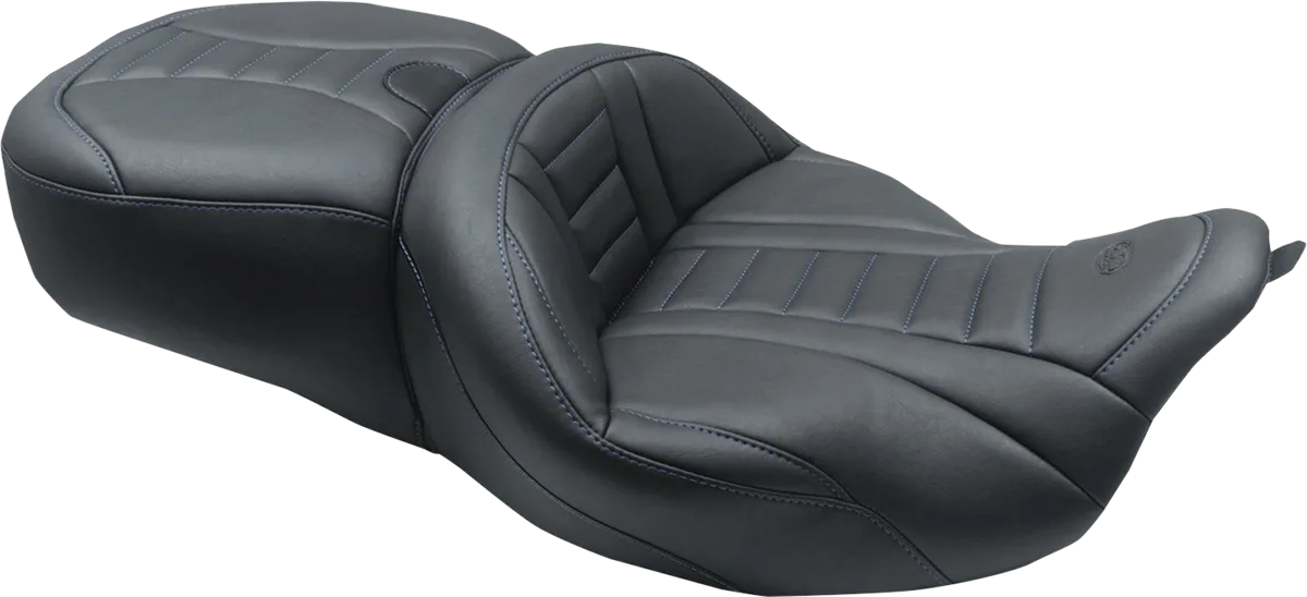 One-Piece Deluxe Touring Seat with Removable Backrest Option