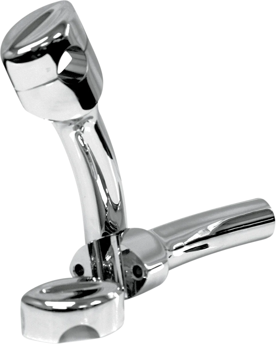Hefty Smooth Handlebar Risers for 1-1/4" Handlebars