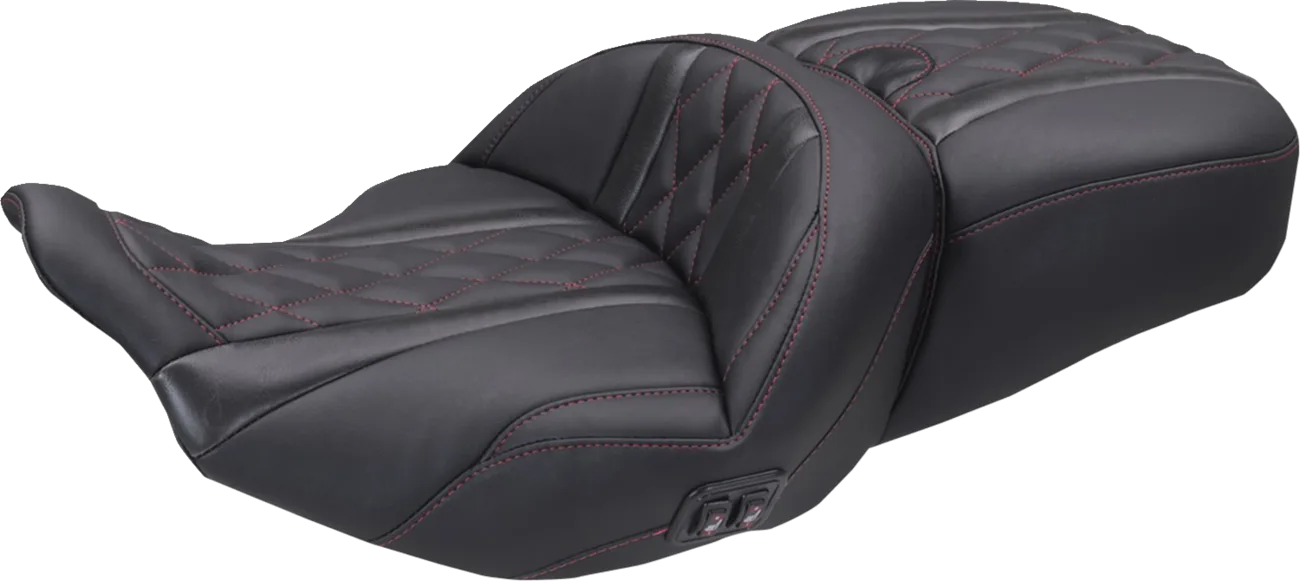 Heated Super Touring One Piece 2-Up Seat