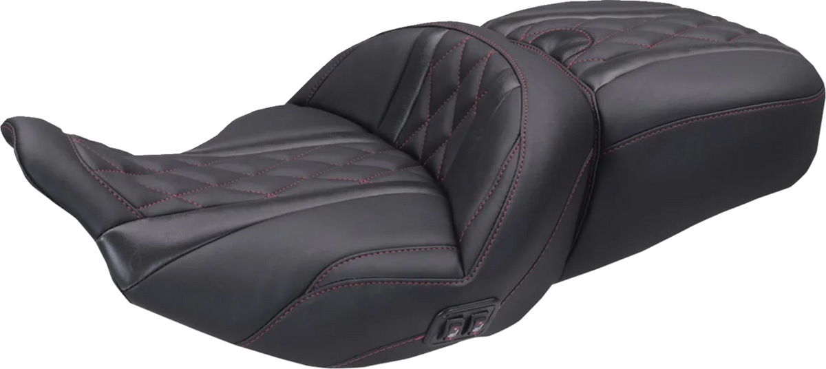 Heated Super Touring One Piece 2-Up Seat