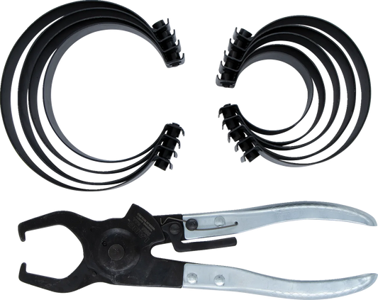 9-Band Piston Ring Compressor Set