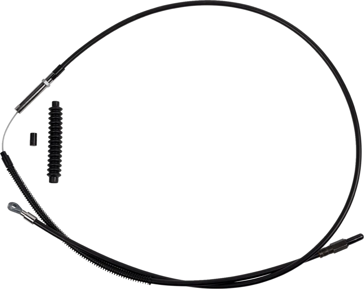 High-Efficiency Black Vinyl Clutch Cable