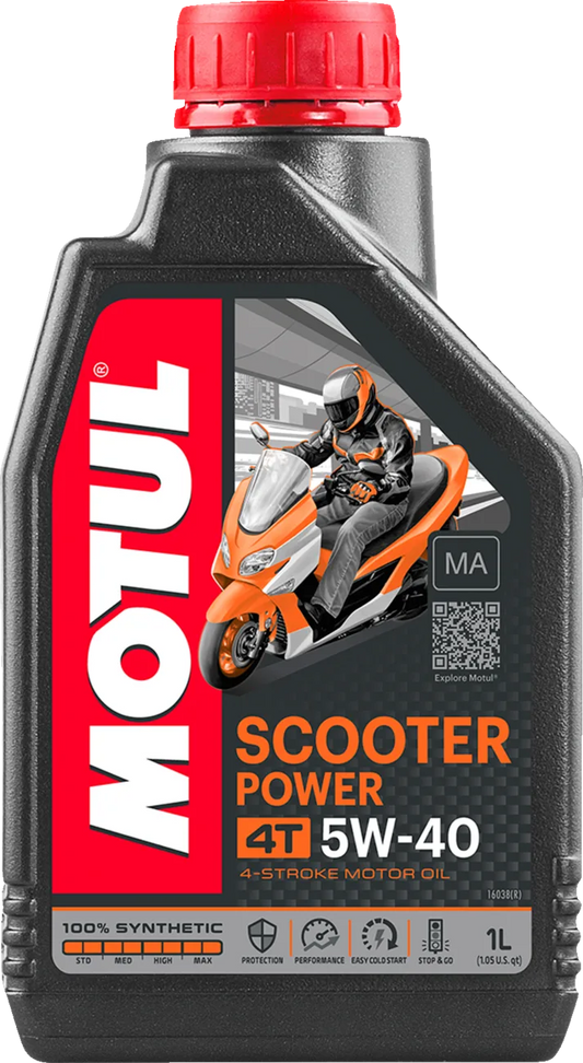 Scooter Power Synthetic 4T Engine Oil