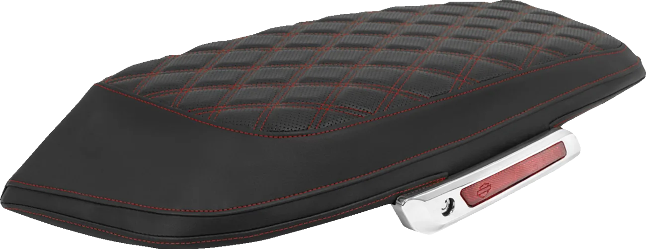 Lattice Stitched Saddlebag Lid Covers